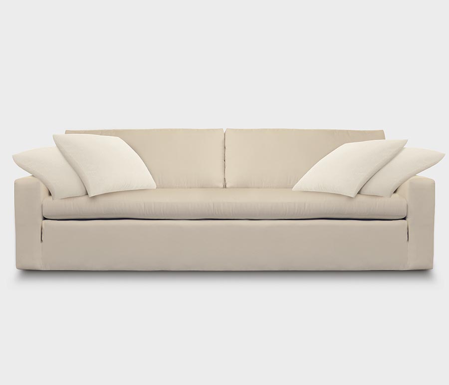 Cloud track outlet arm sofa